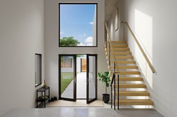avi windows and doors double inswing glass doors marvin modern
