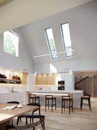 Marvin skylights in a kitchen setting